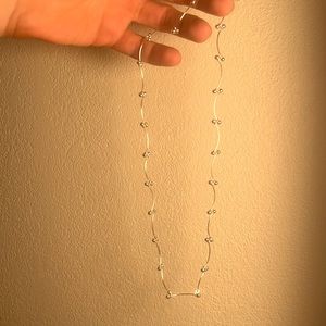 Sterling silver necklace in perfect condition